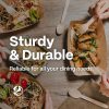 100% Compostable Cutlery Set - 300 Pieces Wooden Compostable Utensils [120 Forks, 90 Knives, 90 Spoons] - Disposable Wooden Cutlery, Eco Friendly Forks And Spoons Disposable Cutlery Set Party Utensils - Image 4